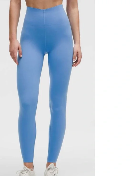 Lululemon Glow Up Super-High-Rise Leggings 28" Blue - Picture 1 of 10